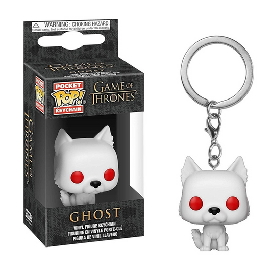 Funko Pocket Pop Game of Thrones Ghost Keychain