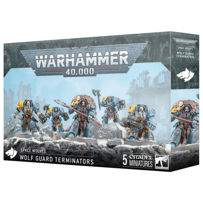 Games Workshop Warhammer 40K Space Wolves Wolf Guard Terminators