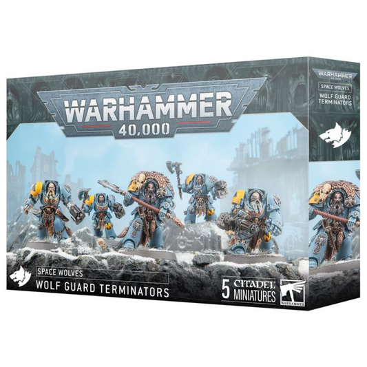 Games Workshop Warhammer 40K Space Wolves Wolf Guard Terminators