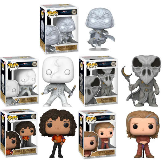 Funko Pop Marvel Moon Knight SET of 5