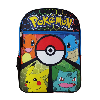 Pokémon Generation 1 Characters Pokeball Kids 16" Backpack