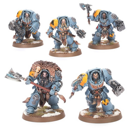 Games Workshop Warhammer 40K Space Wolves Wolf Guard Terminators