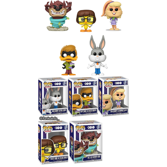 Funko Pop! Warner Brothers HB X Scooby - Set of 5
