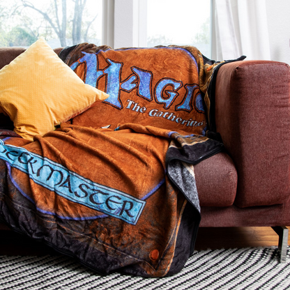 Magic the Gathering Card Back Fleece Throw Blanket
