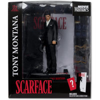 MOVIE MANIACS 6" POSED - NBC WV4 - TONY MONTANA (SCARFACE)