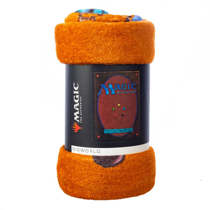 Magic the Gathering Card Back Fleece Throw Blanket