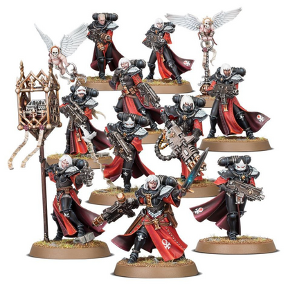 GAMES WORKSHOP WARHAMMER 40K ADEPTA SORORITAS: SISTERS NOVITIATE SQUAD