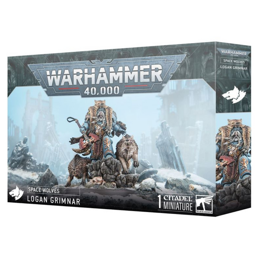 Games Workshop Warhammer 40K Space Wolves Logan Grimnar