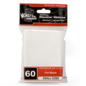 MONSTER SLEEVES YGO/SMALL FLAT MATTE WHITE 60ct