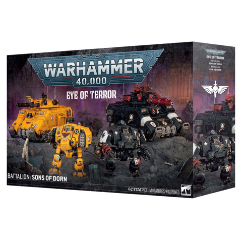 GAMES WORKSHOP WARHAMMER 40,000 40K EYE OF TERROR BATTALION: SONS OF DORN