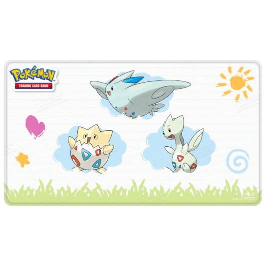 UPPER DECK UP PLAYMAT POKEMON TOGEPI STITCHED