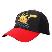 Pokémon Pikachu 025 Red Brim Kids Snapback Hat