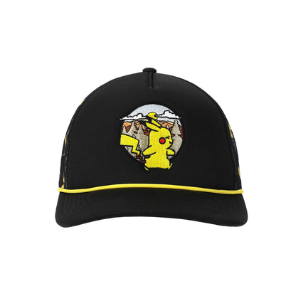 POKEMON -Pikachu Foam Trucker Rope Hat