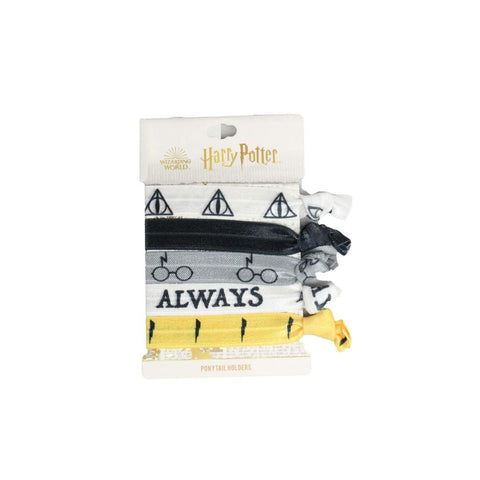 HARRY POTTER - 5 Pack Elastic Printed Pony Ons