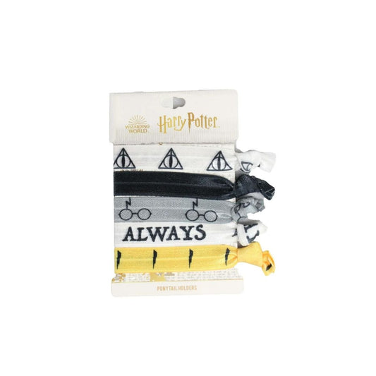 HARRY POTTER - 5 Pack Elastic Printed Pony Ons