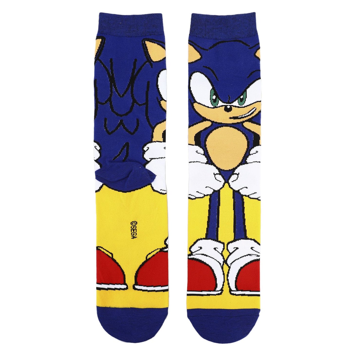SEGA SONIC - 3 PACK CHARACTER CREW SOCK SET