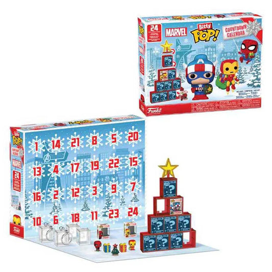 Bitty Pop Marvel Holiday Countdown Calendar