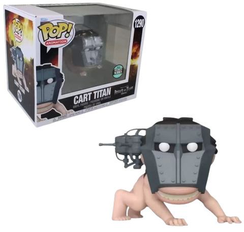 Funko Pop Attack on Titan Cart Titan 1290 Specialty Series