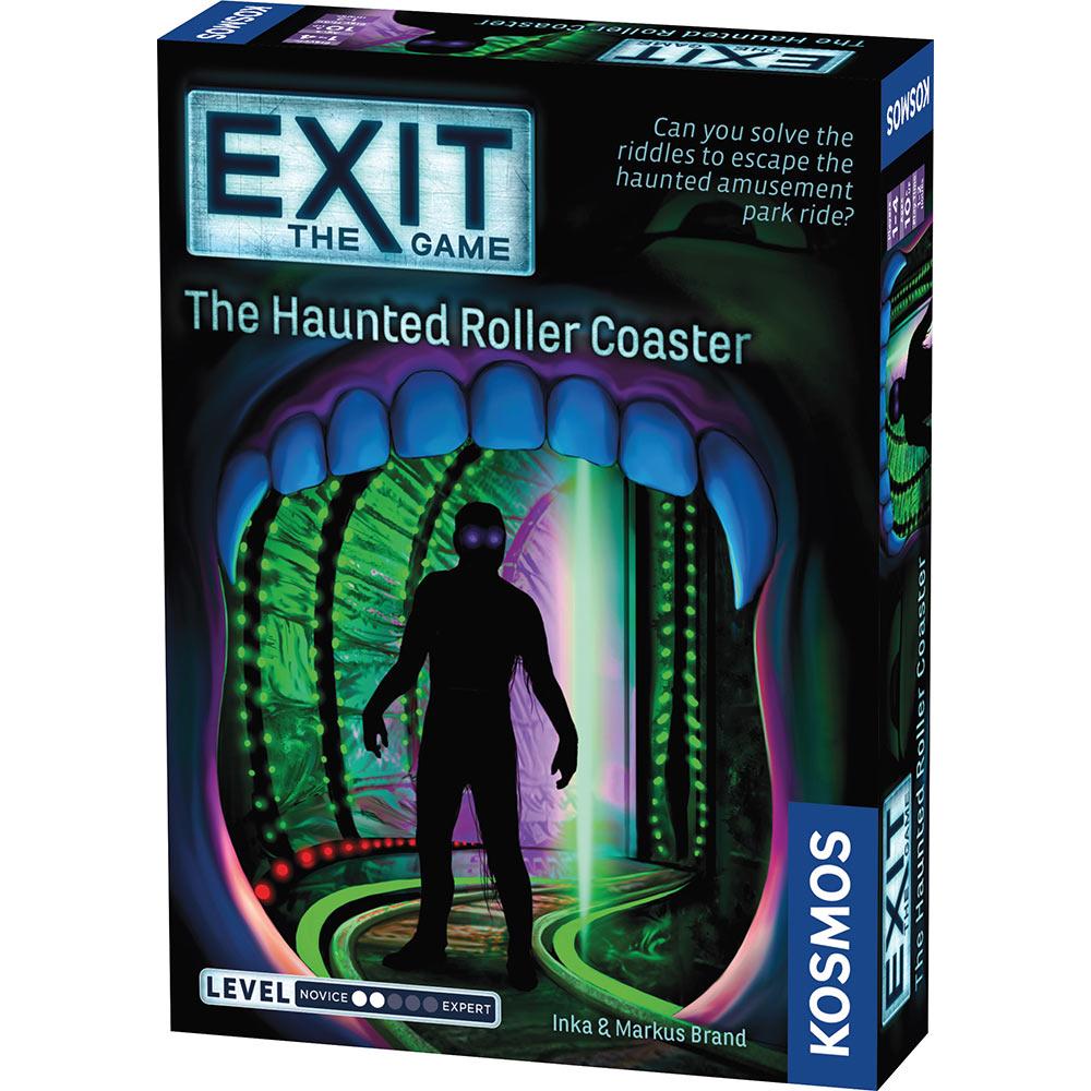 Board Game Exit the Game: The Haunted Roller Coaster