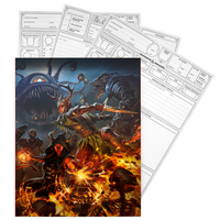 Dungeons & Dragons DND RPG 2024 5th Edition Character Sheets
