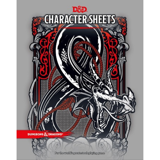 Dungeons & Dragons DND RPG 2024 Character Sheets
