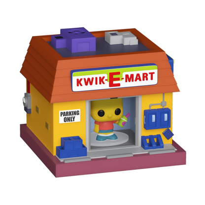 Funko Bitty Pop Towns Bart Simpson and Kwik-E-Mart