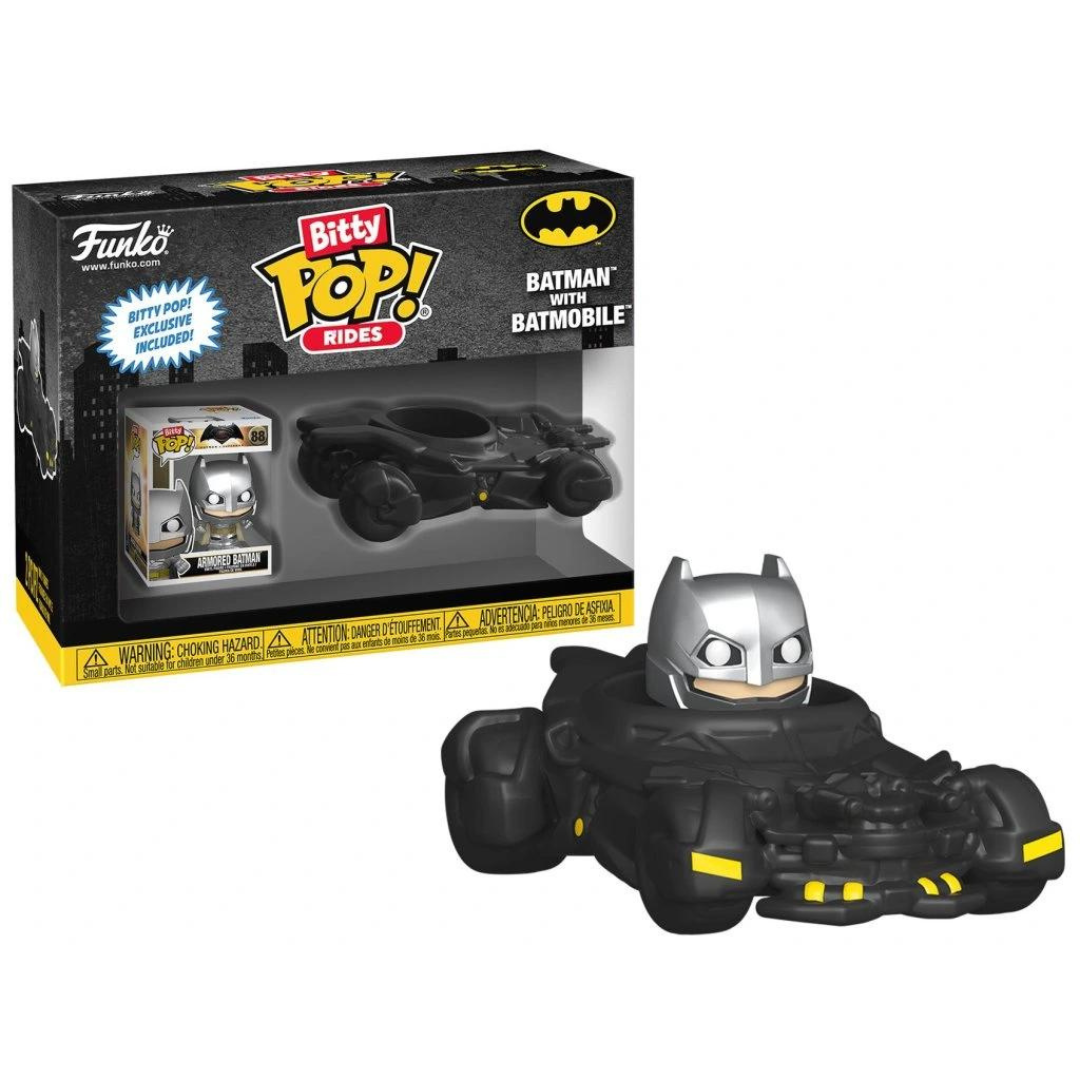 Funko Bitty Pop Rides Batman with Batmobile