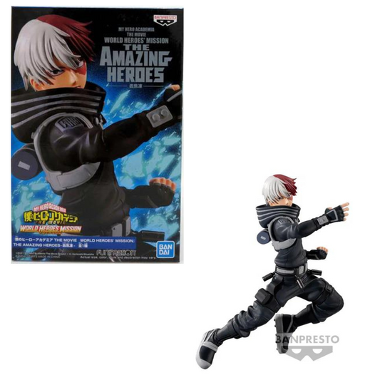 My Hero Academia - Shoto Todoroki Bravegraph 5” PVC Statue by Banpresto