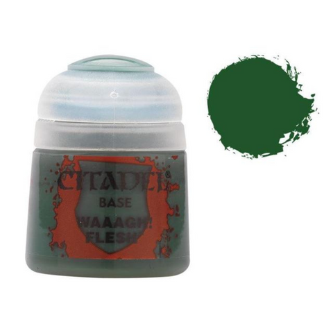 Games Workshop Warhammer Paint Citadel Base Waaagh! Flesh 12ML