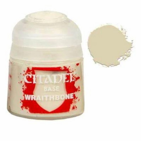 Games Workshop Warhammer Paint Citadel Base Wraithbone 12ML