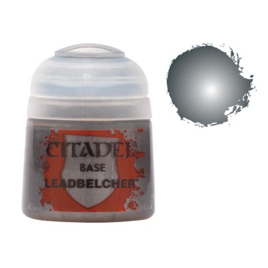 Games Workshop Warhammer Paint Citadel Base Leadbelcher 12ML