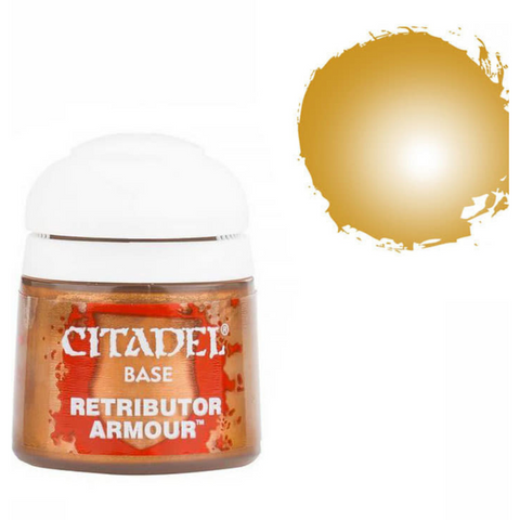 Games Workshop Warhammer Paint Citadel Base Retributor Armour 12ML