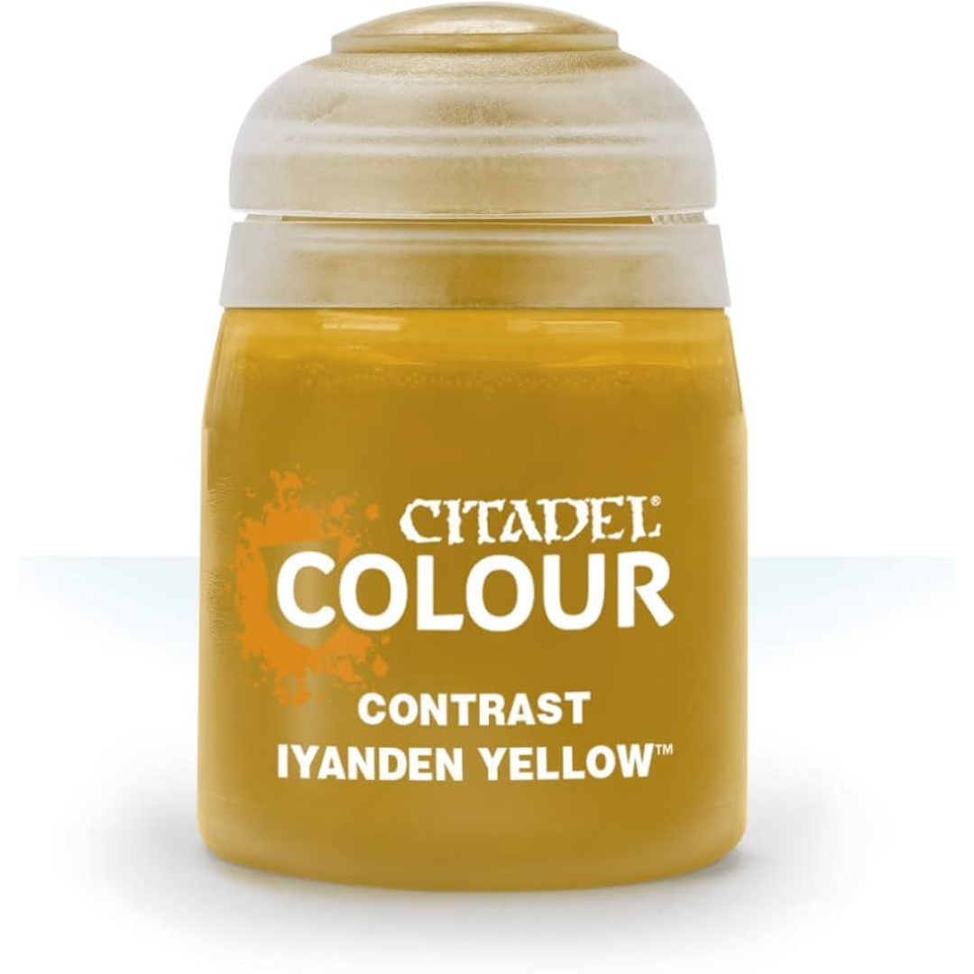 Games Workshop Warhammer Paint Citadel Contrast Iyanden Yellow 18ML