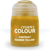 Games Workshop Warhammer Paint Citadel Contrast Iyanden Yellow 18ML