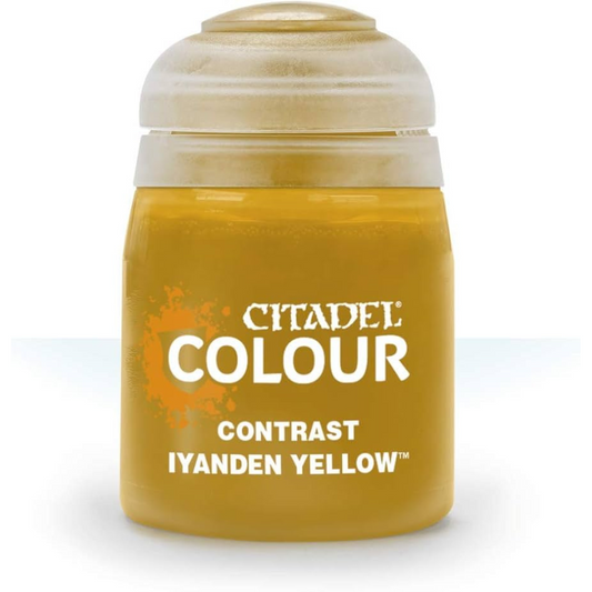 Games Workshop Warhammer Paint Citadel Contrast Iyanden Yellow 18ML