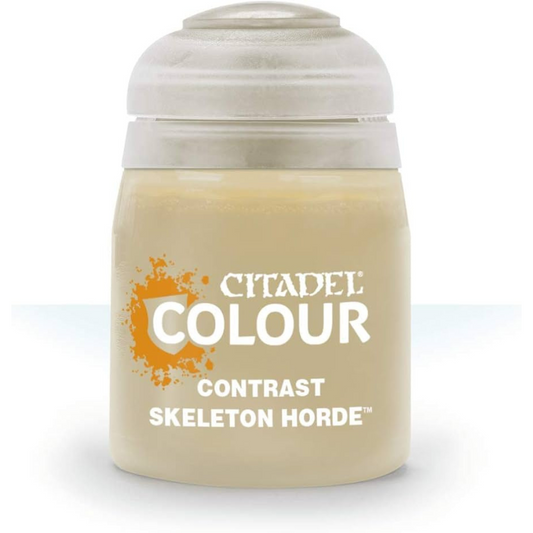 Games Workshop Warhammer Paint Citadel Contrast Skeleton Horde 18ML