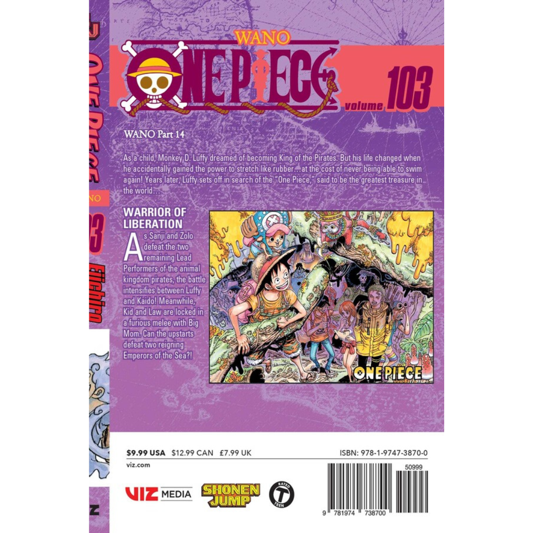 Manga One Piece Vol. 103