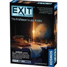 Board Game Exit the Game: The Professor's Last Riddle