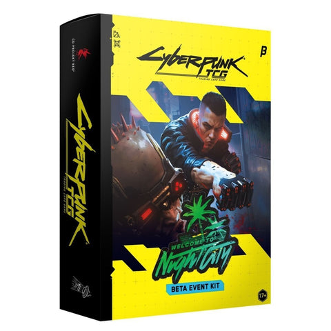 Cyberpunk TCG Welcome to Night City Beta Event Kit