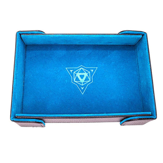 Die Hard Dice Magnetic Rectangle Tray: Teal Velvet