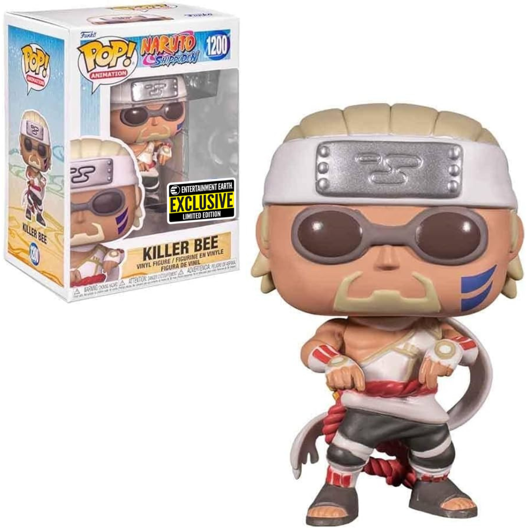 Funko Pop Anime  Naruto Shippuden Killer Bee 1200 Entertainment Earth Exclusive