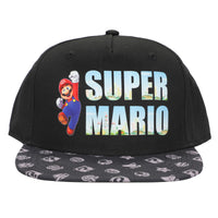 Super Mario Bros. Fist Up Kids Snapback Hat