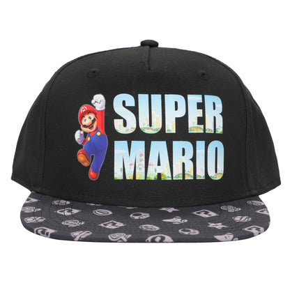 Super Mario Bros. Fist Up Kids Snapback Hat
