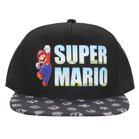 Super Mario Bros. Fist Up Kids Snapback Hat