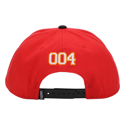 Pokémon Charmander 004 Black Brim Snapback Hat