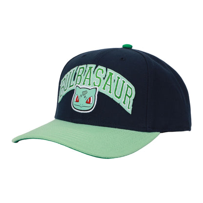 Pokémon Bulbasaur 001 Blue Brim Snapback Hat