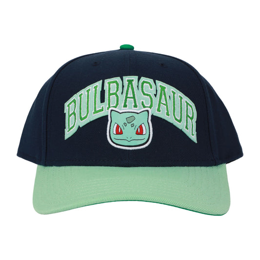Pokémon Bulbasaur 001 Blue Brim Snapback Hat