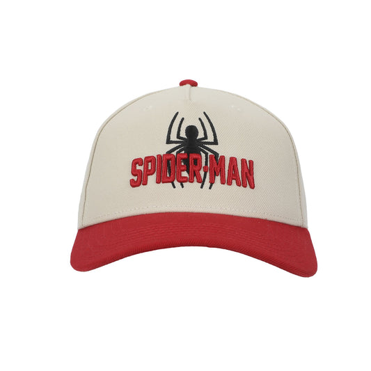 SPIDERMAN - White & Red Snapback Hat