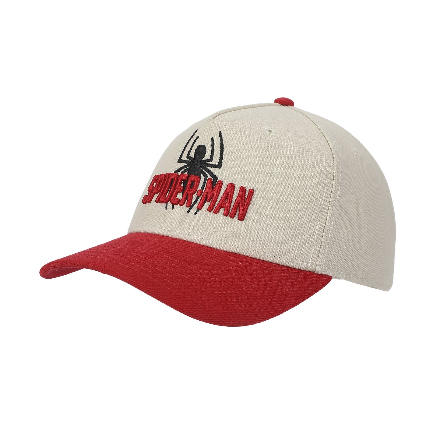 SPIDERMAN - White & Red Snapback Hat