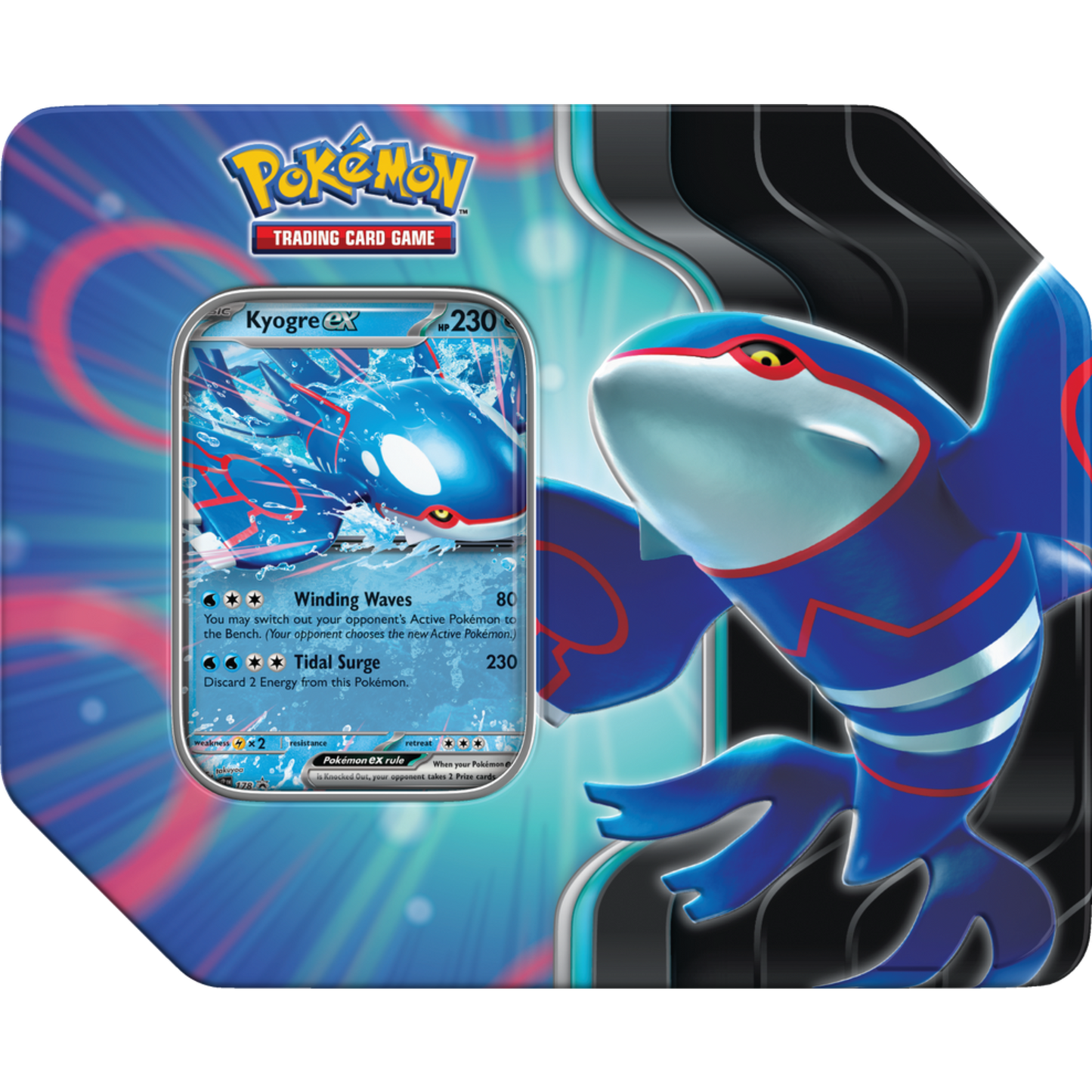 Pokemon TCG - Azure Legends Tins (Kyogre EX)
